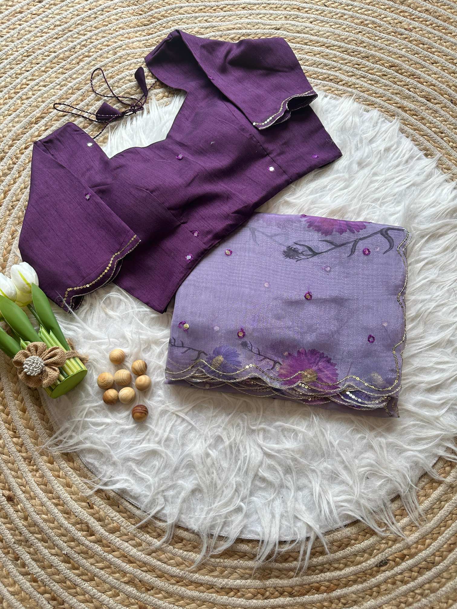 Gulzar-e-Ishq – A floral symphony of embroidery and tradition