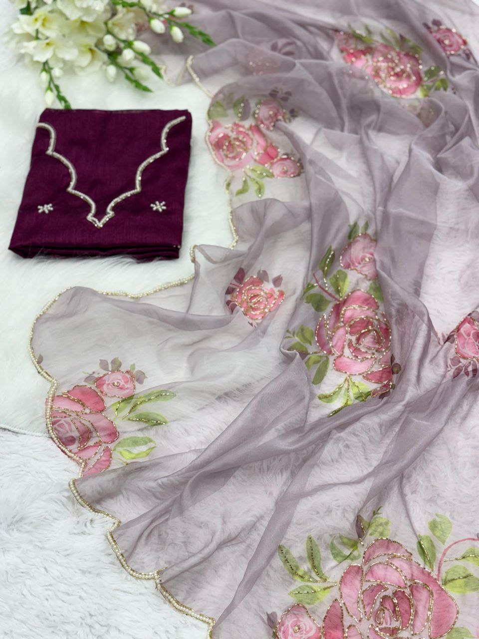 Raqs-e-Gul – A floral dance in every fold