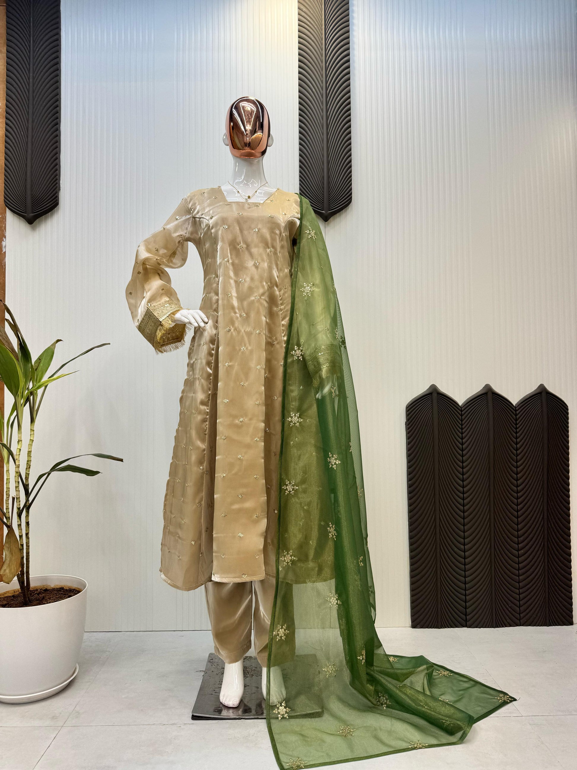Roohani Noor – Ethereal elegance with a touch of shimmer